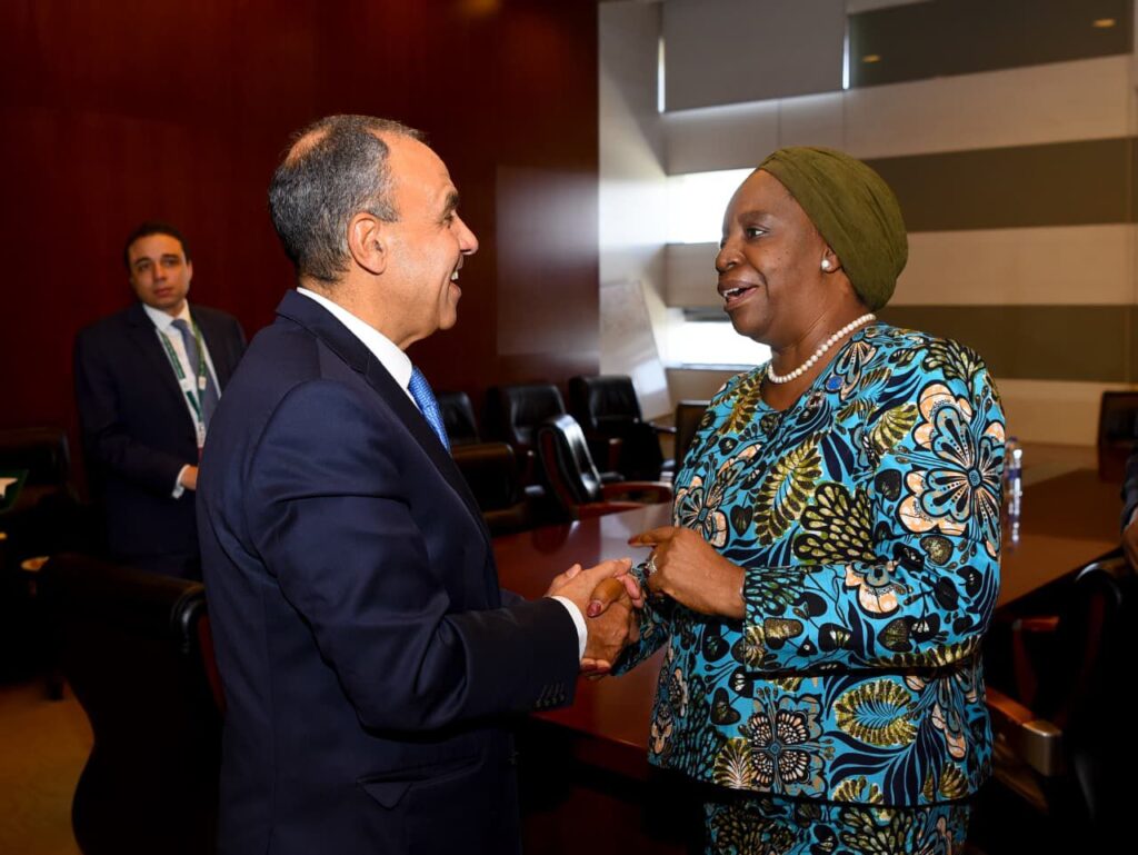 IMG 20260215 WA0027 لقاءات مكثفة لوزير الخارجية المصري علي هامش اجتماعات قمة الاتحاد الأفريقي 