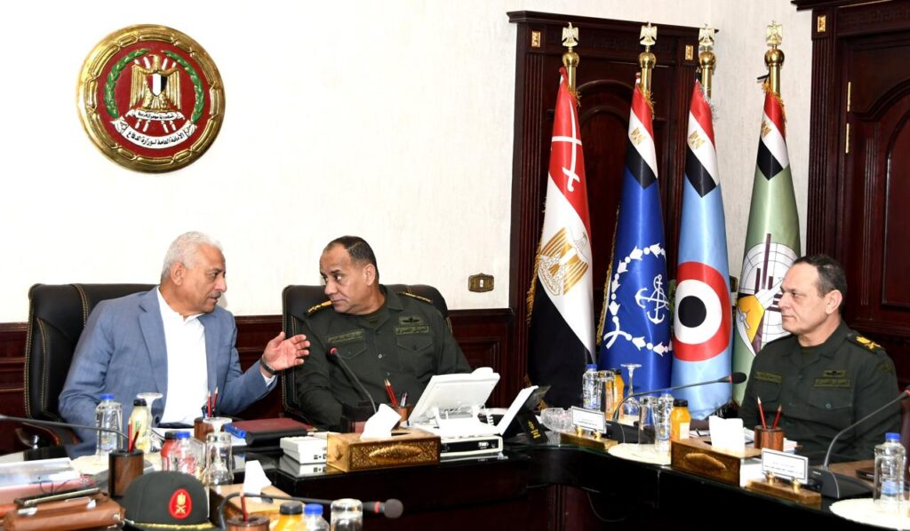 IMG 20260217 WA0018 القوات المسلحة تجرى مراسم تسليم وتسلم القيادة فى تقليد عسكرى أصيل