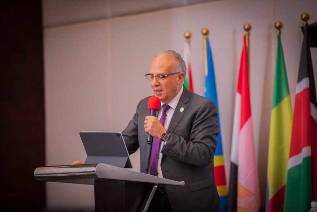 IMG 20260221 WA0003 وزير الري المصري يؤكد من جوبا: الحوار والتوافق أساس مستقبل التعاون بين دول حوض النيل