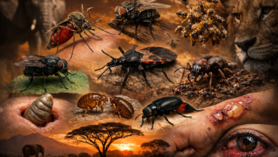 01f60431 1b72 4675 b433 6377bc9218c0 أخطر 10 حشرات قاتلة في أفريقيا: تهديدات صامتة تشكل خطراً أكبر من الحيوانات المفترسة
