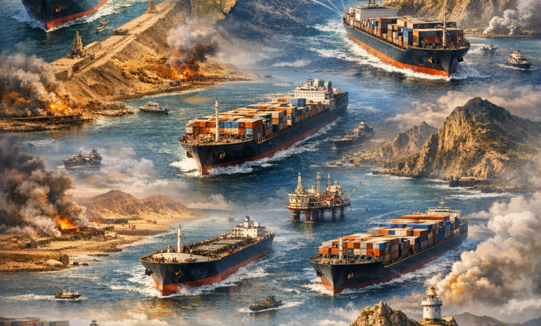 4f3bfcdd 50a2 48b7 8395 45b933740cc9 الممرات البحرية الإفريقية وتأثيرها المباشر على حركة التجارة العالمية