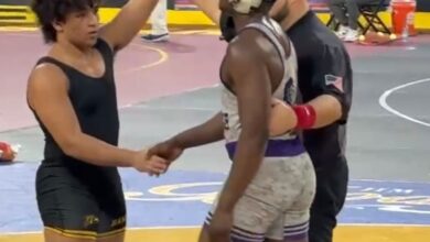651347055 930148849801017 1804757993126080048 n رغم الإصابة.. المصارع المصري الشاب يوسف إبراهيم يتأهل إلى دور الـ16 في بطولة ولاية نيوجيرسي للمصارعة المدرسية