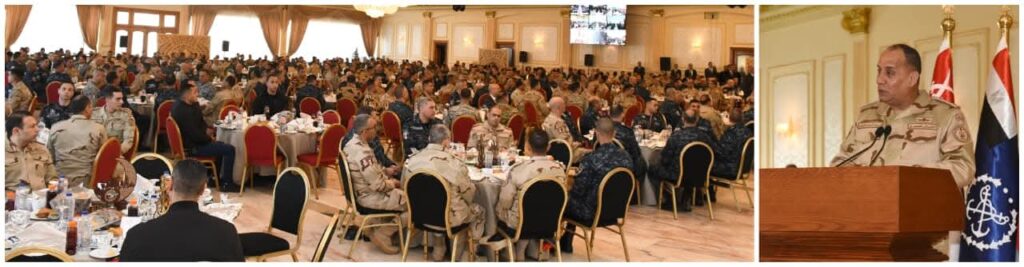 FB IMG 1772552904436 الفريق أشرف سالم زاهر وزير الدفاع يلتقى مقاتلى القوات البحرية والمنطقة الشمالية العسكرية