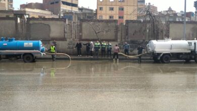 FB IMG 1774783073541 أمطار غزيرة تضرب مصر وتربك الدراسة وحركة المرور في القاهرة الكبرى