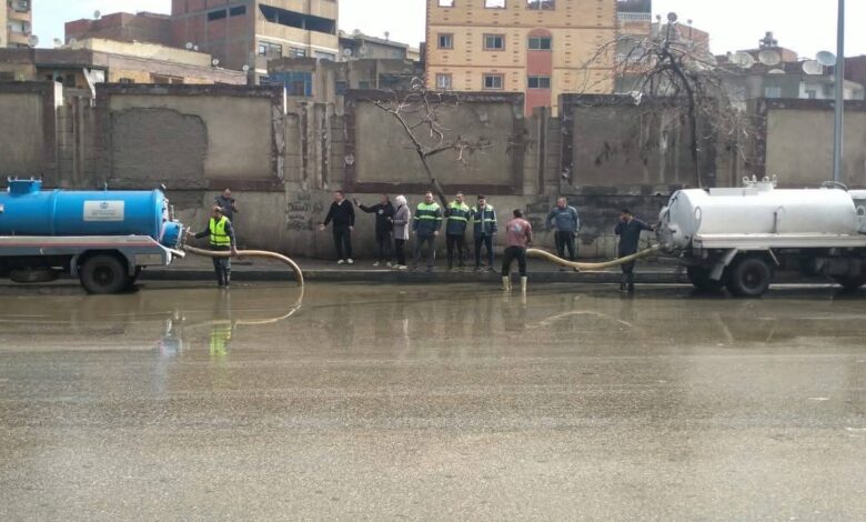 FB IMG 1774783073541 أمطار غزيرة تضرب مصر وتربك الدراسة وحركة المرور في القاهرة الكبرى