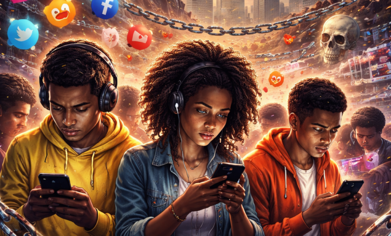 file 000000003f2072439e84b09804c36ea1 الفخ الرقمي في إثيوبيا: كيف تُفقد حكومة أبي أحمد شبابها بين وسائل التواصل الاجتماعي وفشل سياساتها الرقمية