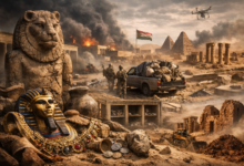 file 000000008810720a90f67a0509c2d1ee نهب تراث السودان في زمن الحرب: تقرير يكشف اختفاء أكثر من 60% من مقتنيات المتحف القومي 