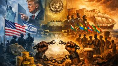 عالم متنافر التفرقة بين الماضي والحاضر تعويضات العبودية تُعمّق الانقسام الدولي: الولايات المتحدة ترفض قرارًا أمميًا وأفريقيا تتمسك بالمساءلة التاريخية