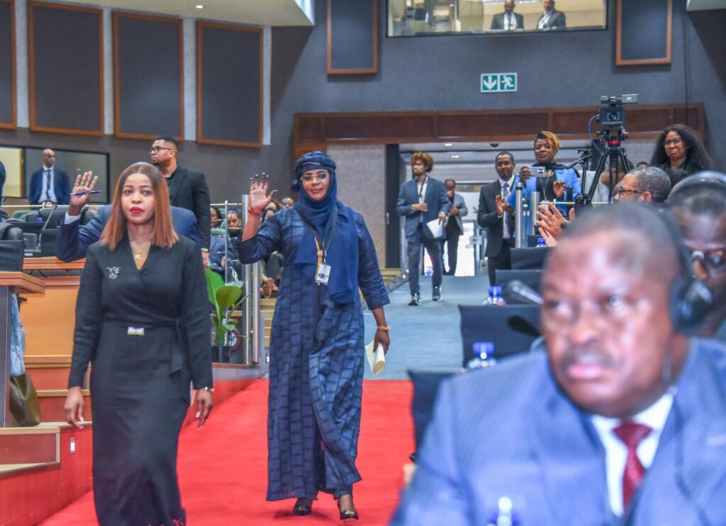 685128064 1392816759542367 3266686328526611689 n أعضاء البرلمان الأفريقي الجدد يؤدون اليمين الدستورية بمشاركة مصر