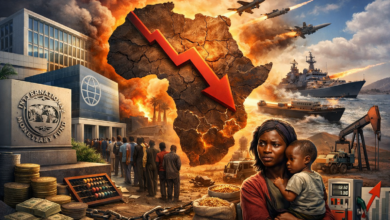 ChatGPT Image 19 أبريل 2026، 08 07 48 م أزمة سيولة في أفريقيا : تداعيات حرب الولايات المتحدة وإيران تعرقل النمو وتدفع الحكومات لطلب تمويلات طارئة