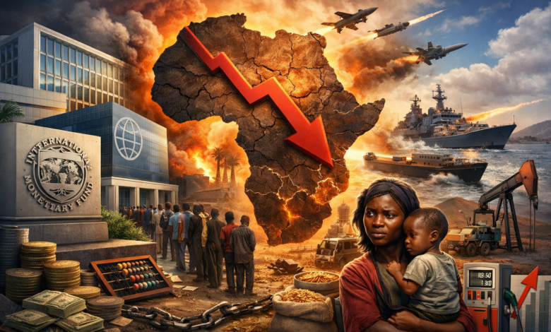 ChatGPT Image 19 أبريل 2026، 08 07 48 م أزمة سيولة في أفريقيا : تداعيات حرب الولايات المتحدة وإيران تعرقل النمو وتدفع الحكومات لطلب تمويلات طارئة