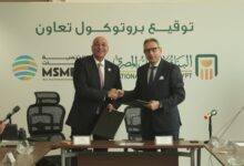 DSC09850 لتعزيز دعم وتمويل ريادة الأعمال والمشروعات الصغيرة والمتوسطة.. شراكة بين البنك الأهلي المصري وجهاز تنمية المشروعات