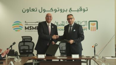 DSC09850 لتعزيز دعم وتمويل ريادة الأعمال والمشروعات الصغيرة والمتوسطة.. شراكة بين البنك الأهلي المصري وجهاز تنمية المشروعات