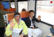 FB IMG 1775914394054 بالصور .. قطار عودة المواطنين السودانيين الطوعية ينطلق من محطة رمسيس في طريقه إلى أسوان