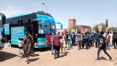 FB IMG 1776964614197 وصول الفوج الثاني من السودانيين إلى السودان ضمن برنامج العودة الطوعية.. 23 حافلة تقل المئات من مصر