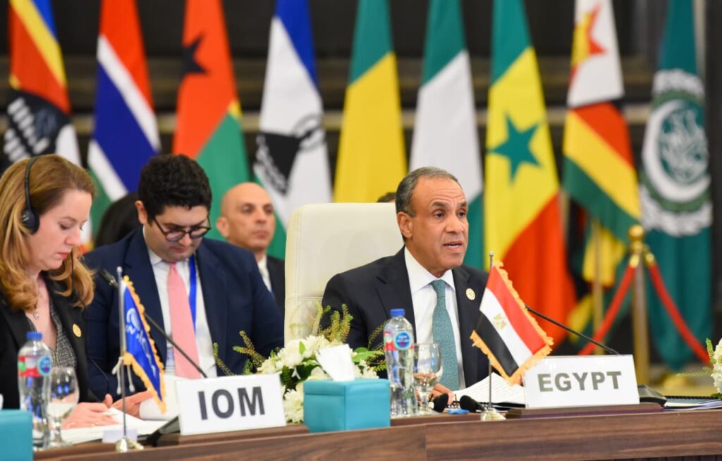 IMG 20260401 WA0006 القاهرة تستضيف الاجتماع الوزاري للدول الأفريقية الرائدة في تنفيذ أهداف الميثاق العالمي لهجرة آمنة ومنظمة ومنتظمة