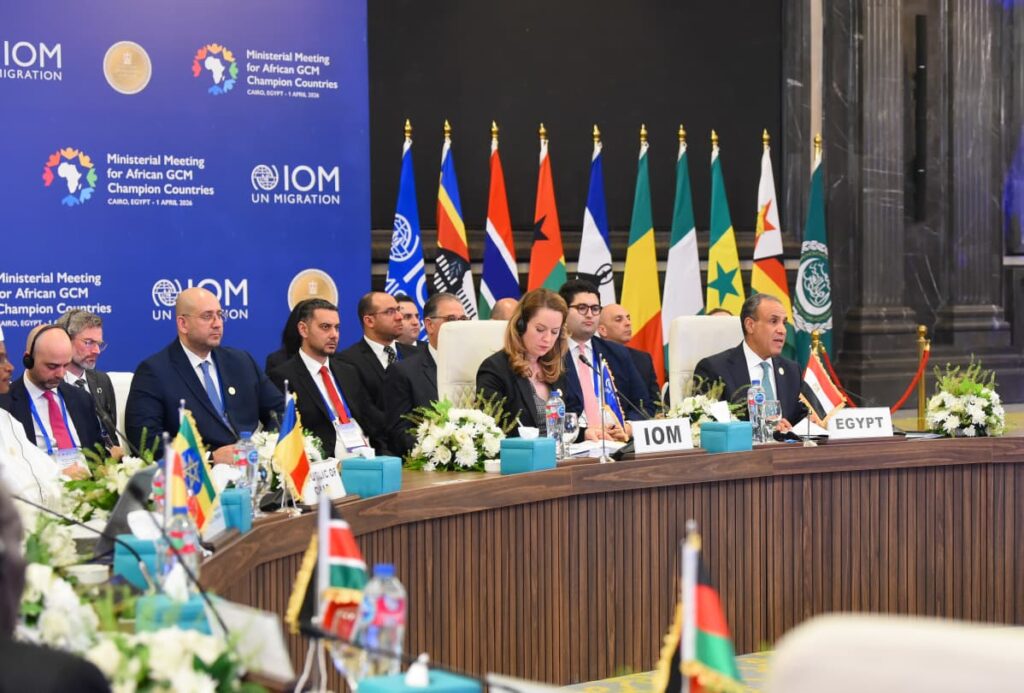 IMG 20260401 WA0019 القاهرة تستضيف الاجتماع الوزاري للدول الأفريقية الرائدة في تنفيذ أهداف الميثاق العالمي لهجرة آمنة ومنظمة ومنتظمة