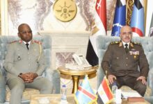 IMG 20260406 WA0000 الفريق أحمد خليفة رئيس أركان حرب القوات المسلحة يلتقى رئيس هيئة الأركان العامة للقوات المسلحة بالكونغو الديمقراطية