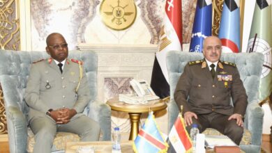 IMG 20260406 WA0000 الفريق أحمد خليفة رئيس أركان حرب القوات المسلحة يلتقى رئيس هيئة الأركان العامة للقوات المسلحة بالكونغو الديمقراطية