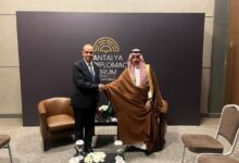 IMG 20260418 WA0014 مشاورات مصرية سعودية بأنطاليا التركية .. تفاصيل لقاء وزيري خارجية مصر والسعودية