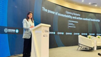 WhatsApp Image 2026 04 02 at 1.10.21 PM مفوضة المساواة أمام معرض " EGYPES " : تمثيل النساء في قطاع الطاقة لا يزال محدودًا