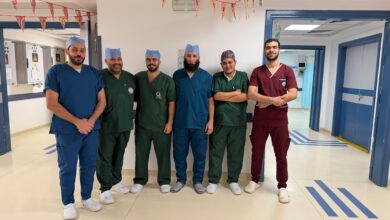 WhatsApp Image 2026 04 02 at 11.54.15 PM جراحة ناجحة بمستشفى شرم الشيخ الدولي .. فريق طبي يحقق إنجازا متميزا للحقن نتيجة انزلاق غطروفي