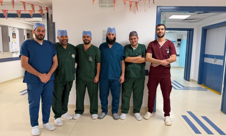 WhatsApp Image 2026 04 02 at 11.54.15 PM جراحة ناجحة بمستشفى شرم الشيخ الدولي .. فريق طبي يحقق إنجازا متميزا للحقن نتيجة انزلاق غطروفي