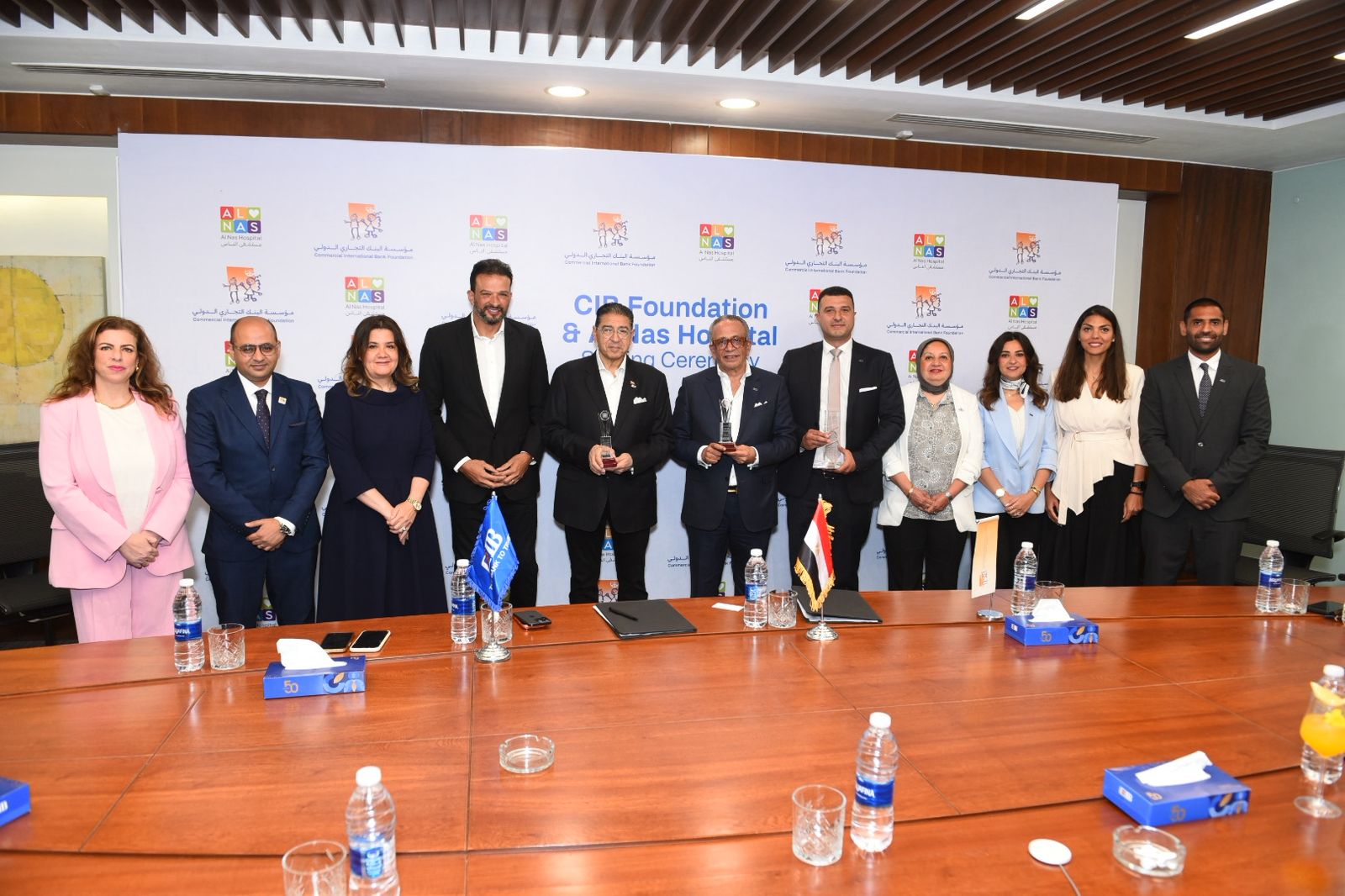 WhatsApp Image 2026 04 28 at 2.18.25 PM مؤسسة البنك التجاري الدولي - مصر (CIB) تدعم إجراء 300 عملية للأطفال عبر اتفاقية بـ75 مليون جنيه مصري مع مستشفى الناس