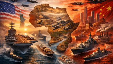 fc169013 96b9 41d9 94e5 46f5e3f5d4b2 تصعيد جيوسياسي جديد: صراع أمريكي صيني على موارد أفريقيا وممرات التجارة العالمية