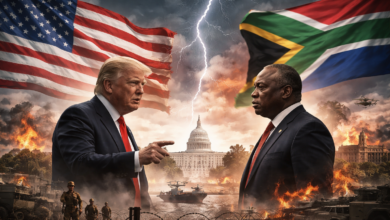 التوتر بين أمريكا وجنوب أفريقيا الملاذ الانتقائي: سياسة الهجرة الأمريكية تجاه إفريقيا وتفاقم التوترات الدبلوماسية تجاه بريتوريا