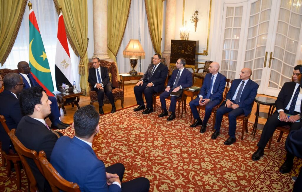 705823313 1304616005181576 4477764794526826252 n مصر وموريتانيا تبحثان تطوير أطر التعاون الثنائي وتنسيق الجهود إزاء القضايا الإقليمية
