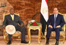 8 5 2018 6 jpg الرئيس السيسي يصل أوغندا .. وقمة مصرية أوغندية في كمبالا