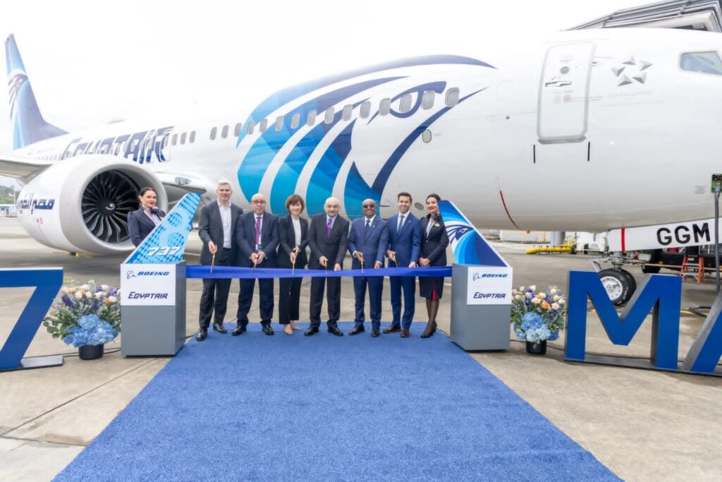 FB IMG 1777796649297 مصر للطيران تتسلّم أولى طائرات بوينج B737-8Max في إطار خطتها للتحديث الشامل لأسطولها الجوي