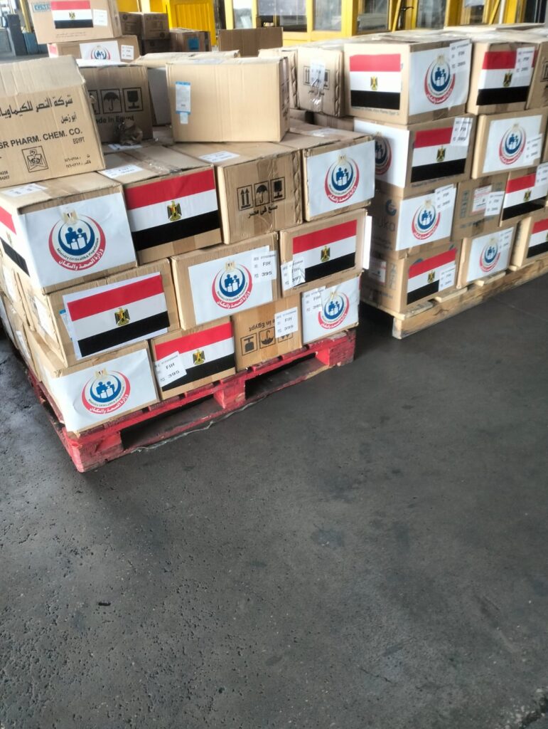 WhatsApp Image 2026 05 27 at 7.46.45 PM 1 مصر ترسل شحنة أدوية ومستلزمات طبية إلى الكونغو الديمقراطية وأوغندا لمواجهة فيروس إيبولا
