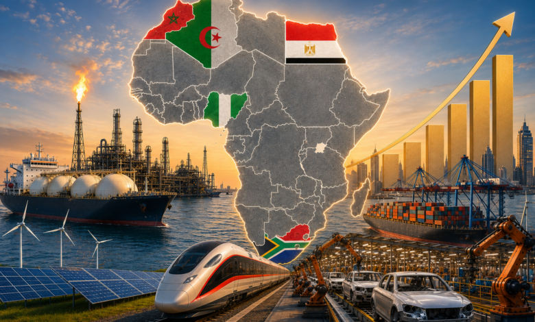 file 0000000070b071fd91eadbc373050b4b خمس قوى اقتصادية تهيمن على نصف اقتصاد أفريقيا عام 2026.. مصر وجنوب أفريقيا ونيجيريا في الصدارة