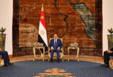 FB IMG 1782039599745 الرئيس السيسي يستقبل نبيل فهمي المرشح لمنصب أمين عام جامعة الدول العربية