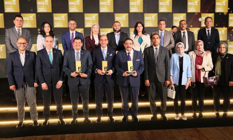 FB IMG 1782413603739 « المقاولون العرب »  تحصد 3 جوائز خلال حفل Big 5 Egypt Impact Awards 2026