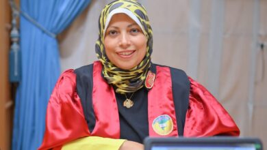 FB IMG 1782555719808 الدكتورة سالي فريد وكيلًا لشئون الدراسات العليا والبحوث بكلية الدراسات الأفريقية 