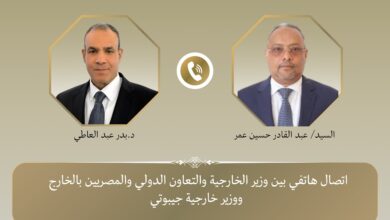 وزيرا خارجية مصر وجيبوتي يبحثان تطورات الأوضاع في منطقة القرن الأفريقي 2 IMG 20260614 WA0002 وزيرا خارجية مصر وجيبوتي يبحثان تطورات الأوضاع في منطقة القرن الأفريقي