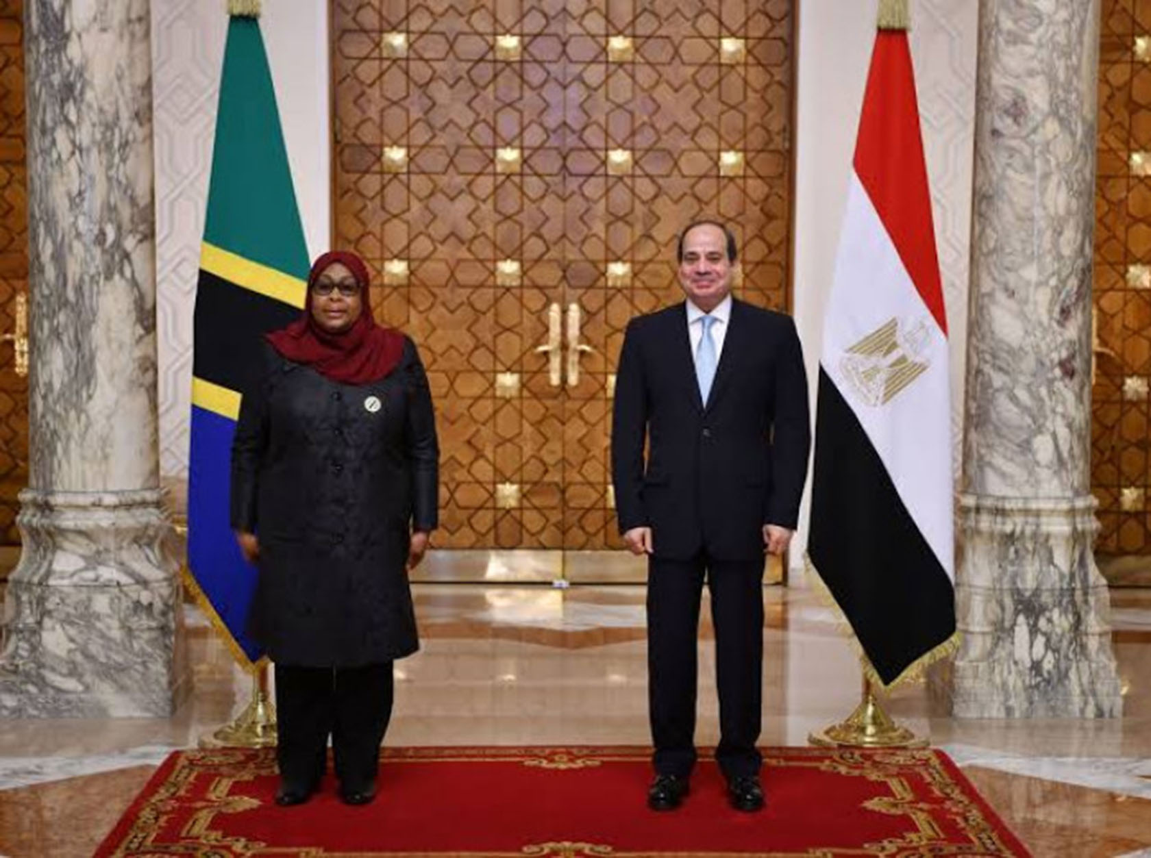 الرئيس السيسي يصل إلى تنزانيا في زيارة رسمية 1 26 1 2022 8 الرئيس السيسي يصل إلى تنزانيا في زيارة رسمية