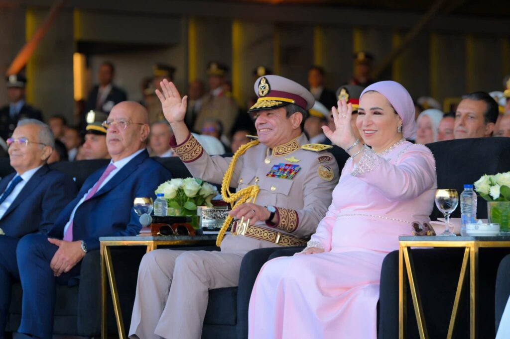 736921463 1578220976999958 5690733302239055589 n الرئيس السيسي يشهد احتفالية اِفتتاح القيادة الاستراتيجية للدولة بالعاصمة الجديدة