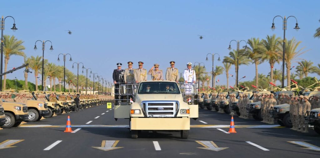 738243849 1578220230333366 4927628102369396832 n الرئيس السيسي يشهد احتفالية اِفتتاح القيادة الاستراتيجية للدولة بالعاصمة الجديدة