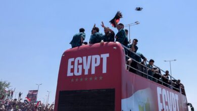 743763458 1319996883536373 5124901345543152358 n استقبال الأبطال.. آلاف المصريين يحتفون بمنتخب مصر بعد أفضل مشاركة في تاريخ كأس العالم 