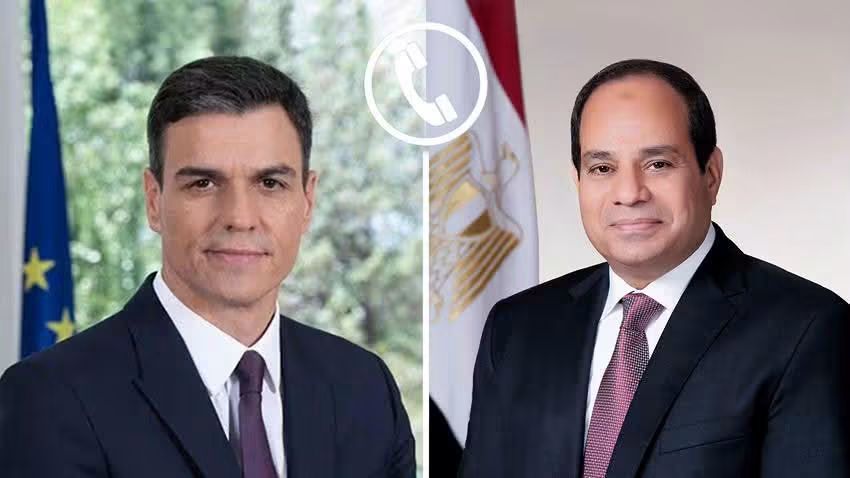خلال اتصال هاتفي مع رئيس الوزراء الإسباني.. الرئيس السيسي: الجهات المعنية تباشر التحقيقات للوقوف على تفاصيل وملابسات حادث سفينتي دمياط 1 FB IMG 1785434384606 خلال اتصال هاتفي مع رئيس الوزراء الإسباني.. الرئيس السيسي: الجهات المعنية تباشر التحقيقات للوقوف على تفاصيل وملابسات حادث سفينتي دمياط