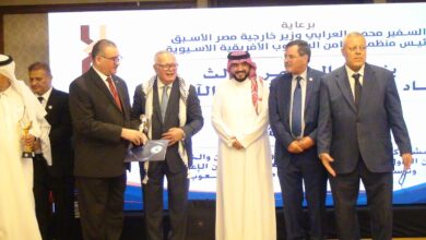 IMG 20260730 WA0042 اتحاد الإعلاميين الأفريقي الآسيوي يكرّم الدكتور حيدر الجبوري تقديراً لجهوده في دعم الإعلام العربي والقضية الفلسطينية