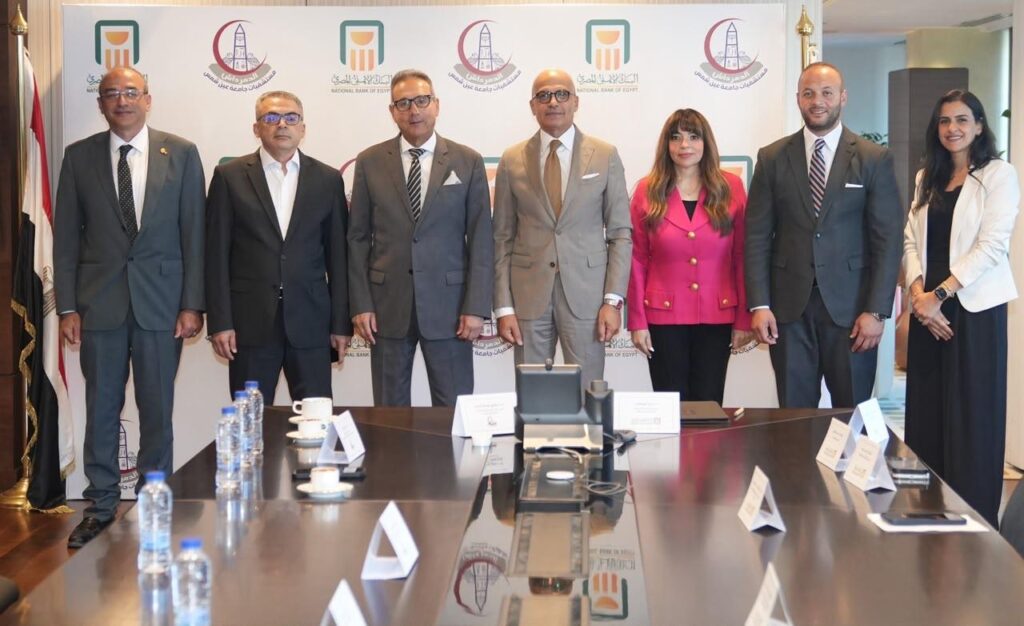 Photo 2 البنك الأهلي المصري يوقع بروتوكول تعاون مع مستشفيات جامعة عين شمس لدعم استكمال إنشاء مستشفى الطوارئ الجديدة