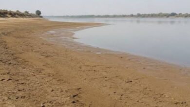 The receding waters of the Blue Nile in Sudan جدل انحسار مياه النيل الأزرق يتصاعد في السودان.. أحمد المفتي يرد على مبارك الفاضل ويتهم مفاوضي سد النهضة