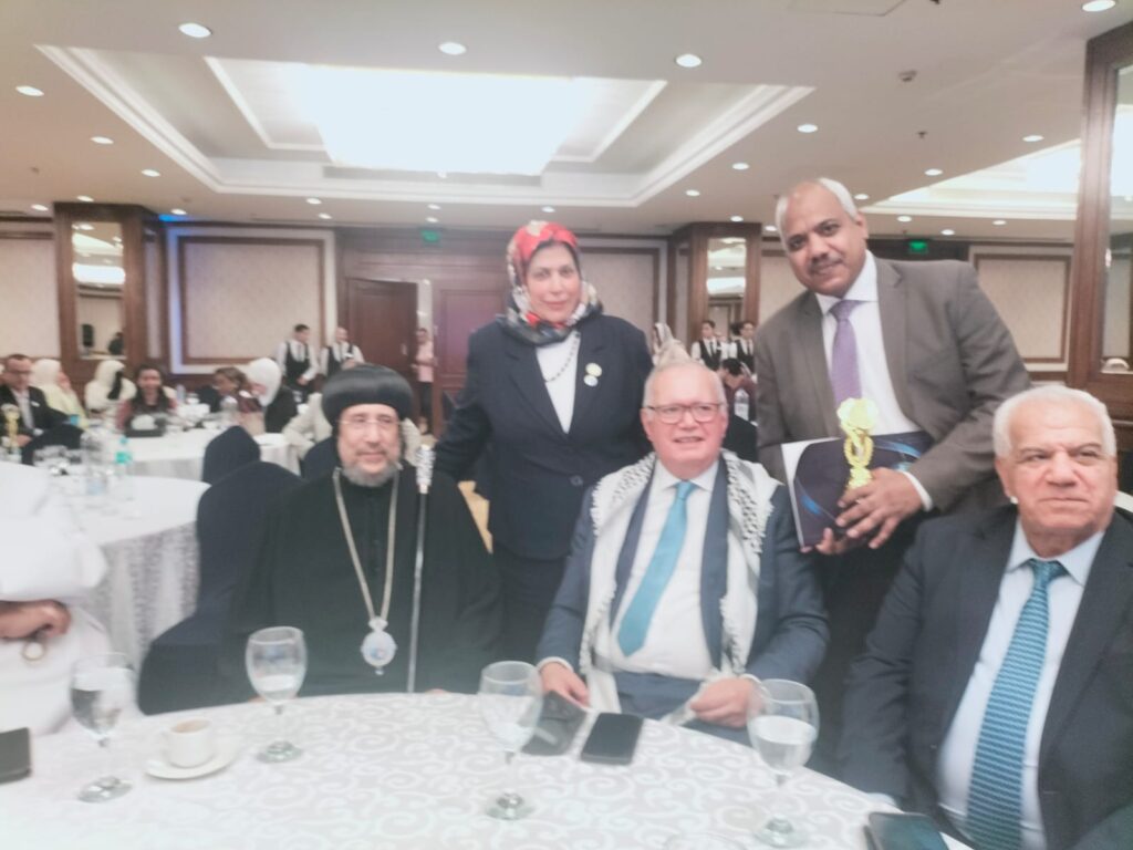 WhatsApp Image 2026 07 30 at 12.16.14 PM اتحاد الإعلاميين الأفريقي الآسيوي يكرم الزميل جمعة حمد الله لاسهاماته في تعزيز العلاقات الأفريقية الآسيوية 