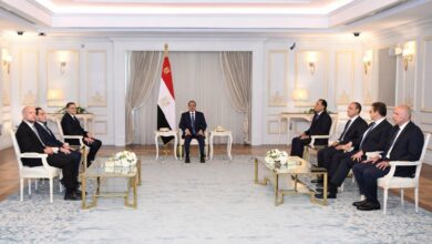 الرئيس السيسي يستقبل رئيس حكومة الوحدة الوطنية الليبية عبد الحميد الدبيبة الرئيس السيسي : مصر كانت دائمًا حريصة على استقرار وازدهار ليبيا