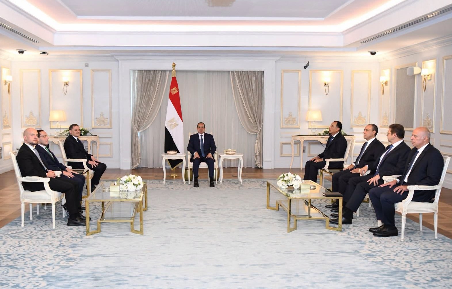 الرئيس السيسي : مصر كانت دائمًا حريصة على استقرار وازدهار ليبيا 1 الرئيس السيسي يستقبل رئيس حكومة الوحدة الوطنية الليبية عبد الحميد الدبيبة الرئيس السيسي : مصر كانت دائمًا حريصة على استقرار وازدهار ليبيا